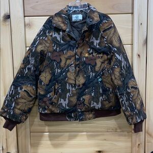 Mossy Oak Quilted Camo Jacket